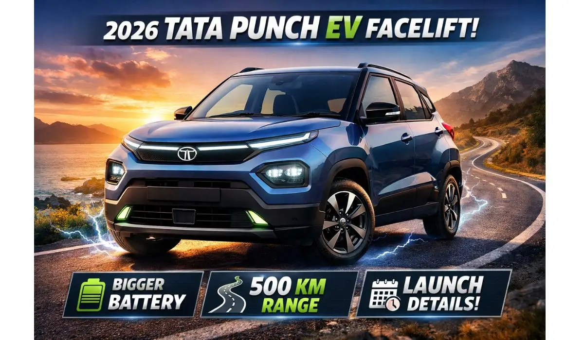 2026 Tata Punch EV Facelift