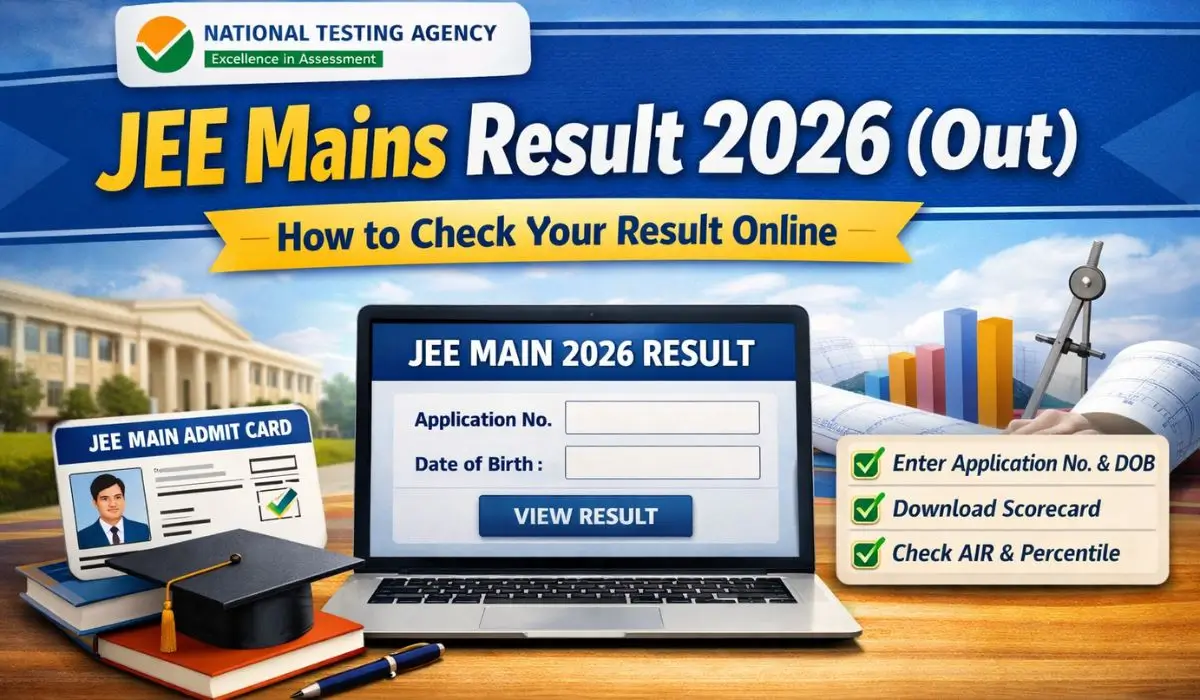 JEE Mains Result 2026