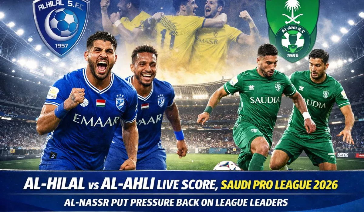 Al-Hilal vs Al-Ahli LIVE Score
