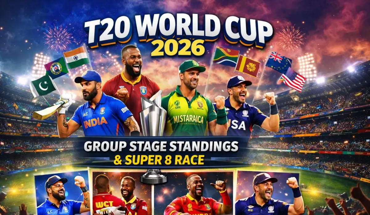 T20 World Cup Standings